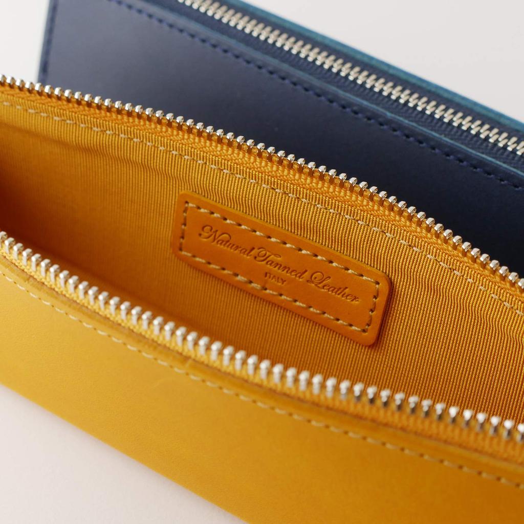 Pen Case Italian Leather M Size BT Leather Dark Brown [Slip-On] INL-4005