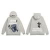Broken Planet Graphic Print Hoodie Loose Fit Hip Hop Streetwear Teens Casual Winter Sweatshirt