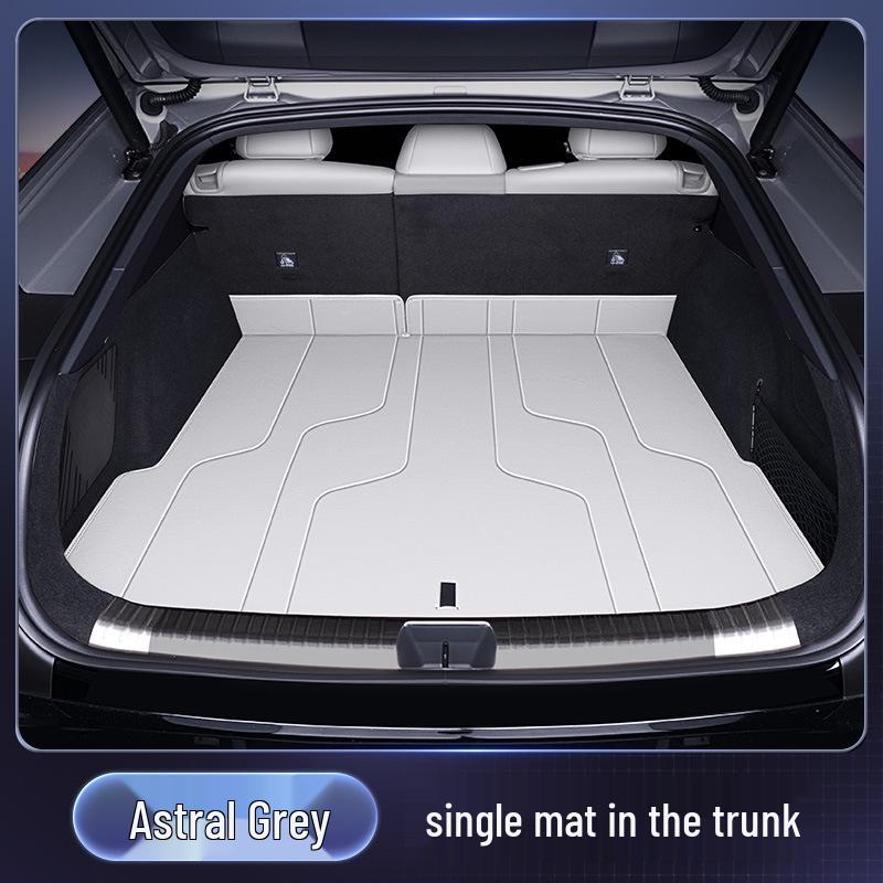 XPeng P7 2025 Trunk Mat - Full Coverage Tail Box Mat for Car Interior Accessories