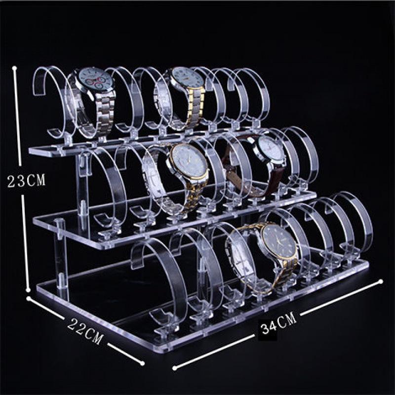Acrylic Watch & Bracelet Display Stand Holder