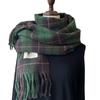 Taro purple high-end tassel new plaid scarf women's autumn and winter Korean version versatile shawl students keep warm