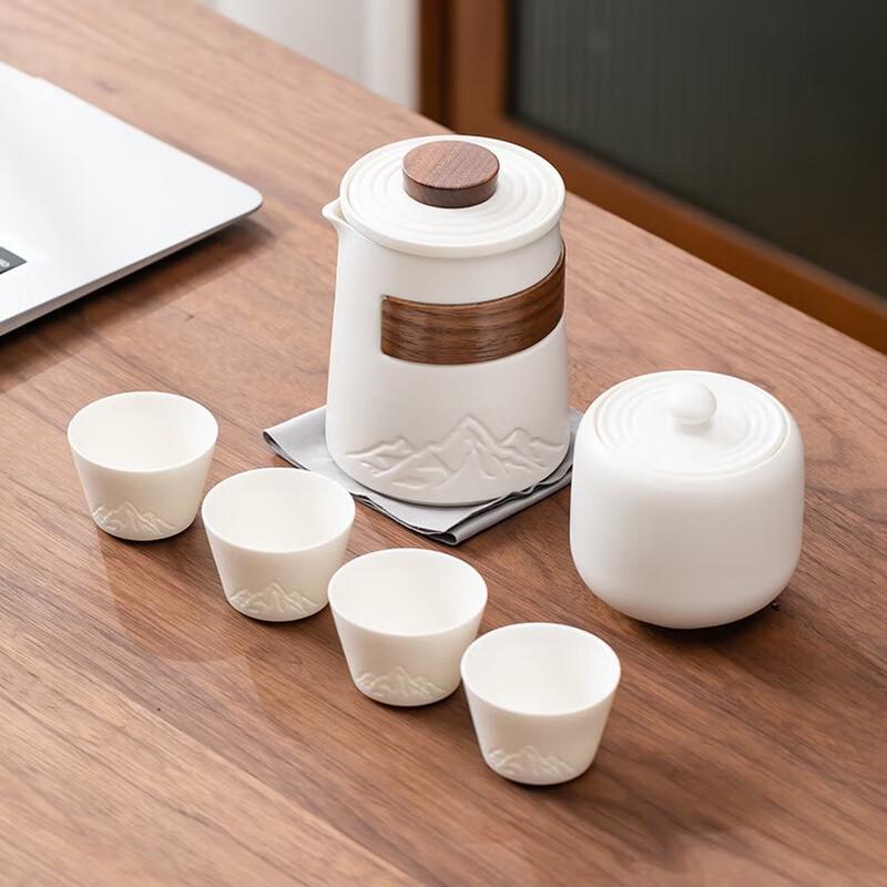 Ceramic Travel Tea Set