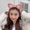 Cat Ears Headbands Furry Plush Headbands Hair Accessories for Girls and Womens Holiday Party Headwear
