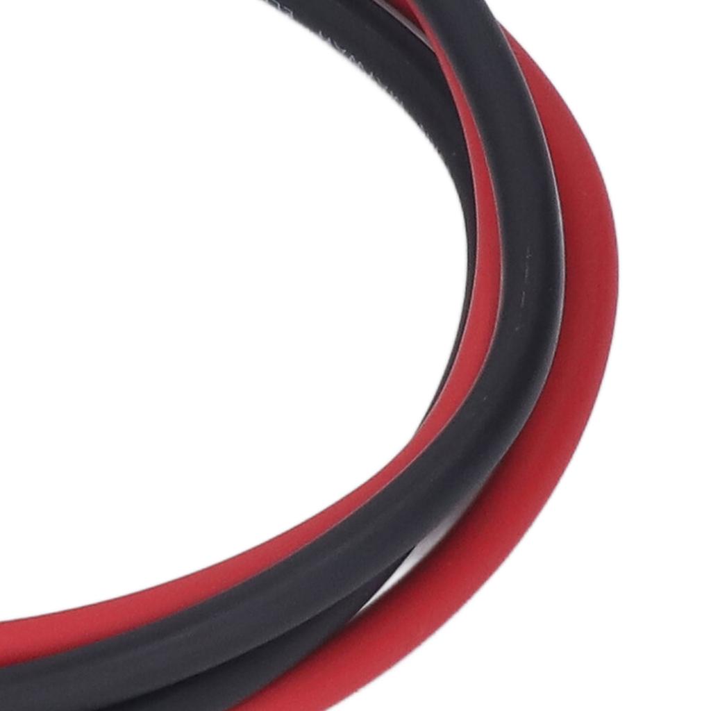 2 Stück 12AWG 4mm² Solarmodul Verlängerungskabel Schwarz Rot Solaradapter Verlängerungskabel mit Buchse Stecker 1000V
