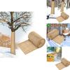 Premium Natural Burlap Tree Protector Roll Versatile Plant Wraps For Tree Protection And Support