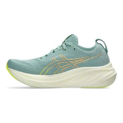 Gel Nimbus 26 Jasny Celadon Damskie Sneakersy Tealowy Bezpieczny Żółty 1012B601-301