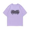 Playboi Carti Narcissist Print T-Shirt Opium Actual Hate Hip Hop Rapper Tshirt Unisex's Fashion Gothic T Shirts Male Vintage Tees