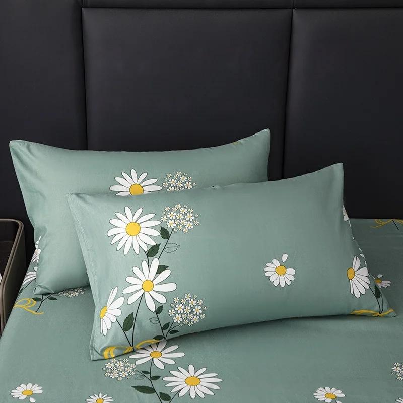 2 Pieces Set 48x74cm Breathable Pillowcase Polyester Envelope Pillow Cover for Summer Sleeping Funda Almohada Funda De Almohada