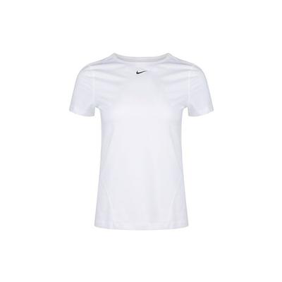 Pro Mesh Training Gym Top Short Sleeve T-Shirt Women Tops White AO9952-100