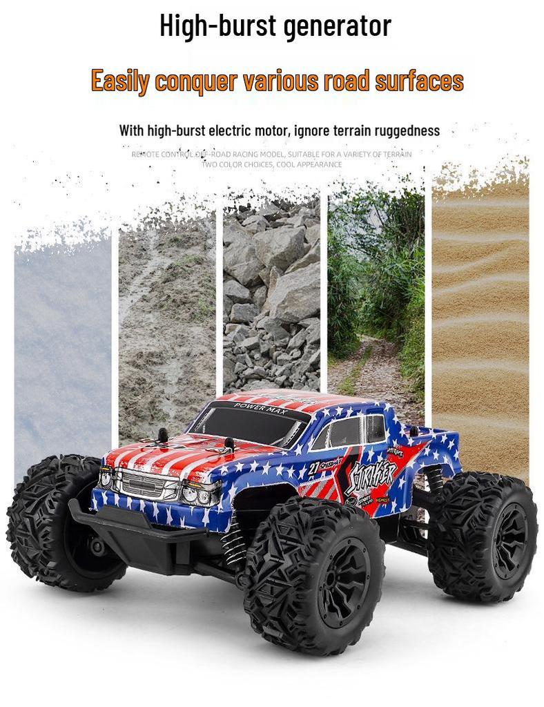 2.4G High-Speed RC Off-Road Climbing Car Toy for Kids