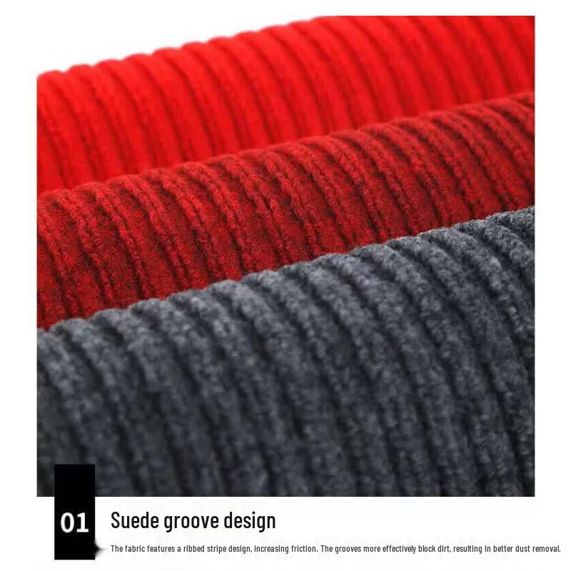 Qicaige Double Stripe Anti-Slip Entrance Mat