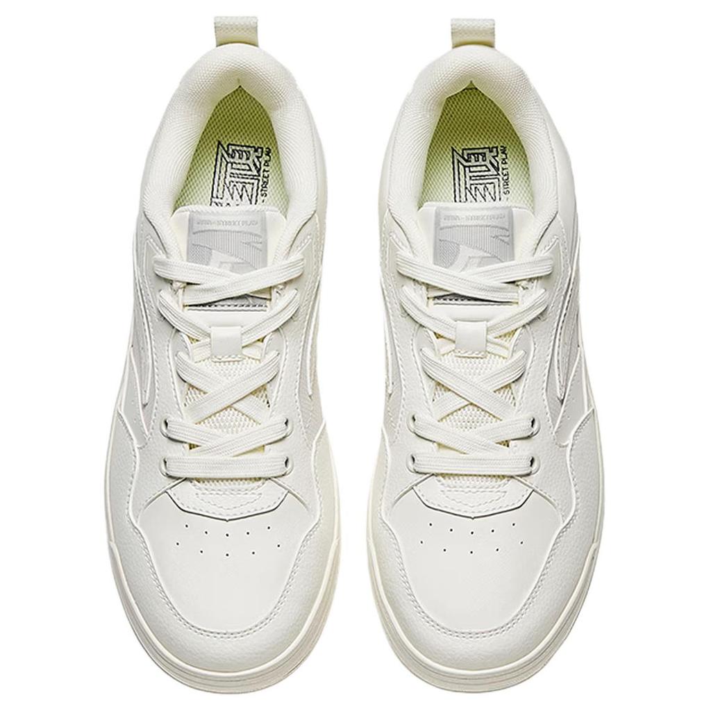 Anta Street Classic Retro Sports Versatile Trendy Casual Lightweight Increased Height Low-Top Skate Shoes Men sneaker Ivory-White 112638052-12