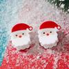 5pcs Christmas Creative Mini Acrylic Hair Clips | Santa Claus & Christmas Tree Princess Head Bangs Clip, Decor Hair Pin