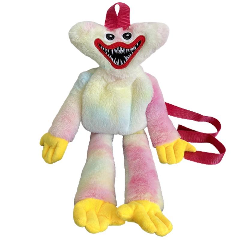 

Плюшевый рюкзак Poppy Playtime Мягкий и очаровательный Хагги Вагги Школьная сумка для детей 50cm светло-желтого