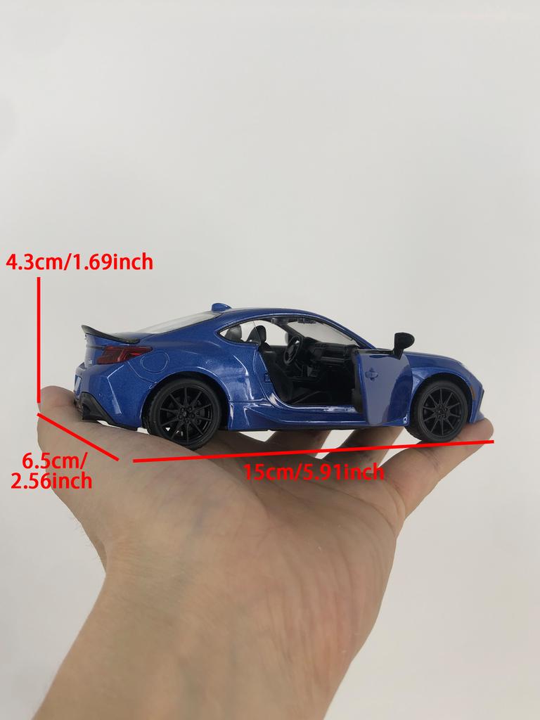 CCA 1:28 Toyota GR86 car model, zinc alloy metal decoration, collectible gift car