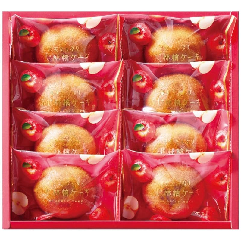 

Nakajima Daishodo Lots of fruit Fuji apple cake No. 8 1 box (8 pieces)