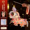 Traditional Chinese Style New Year Lion Dance Lantern Luminous Hand-held Lantern  Children's Craft