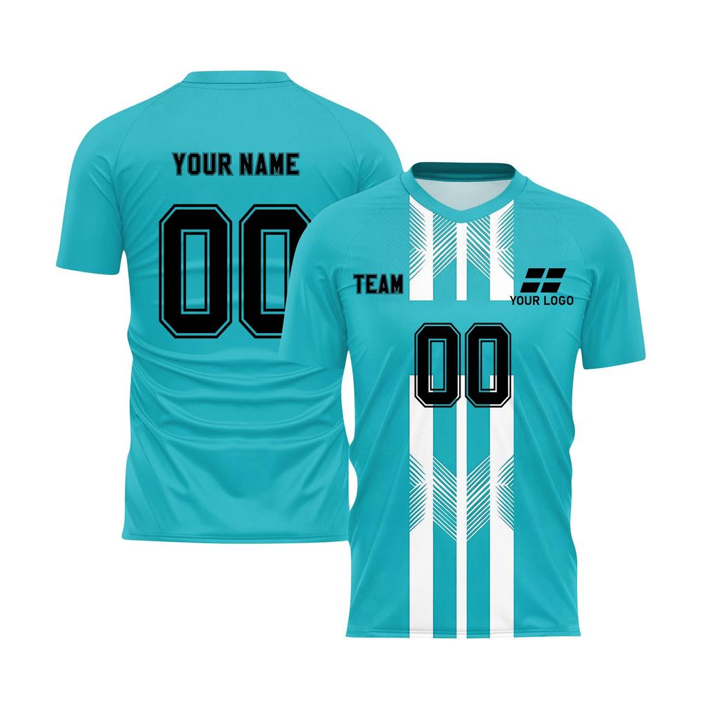Personalised Tops Shirts Mens Girls With Name Number Custom Football Jerseys For Boys Training Suit