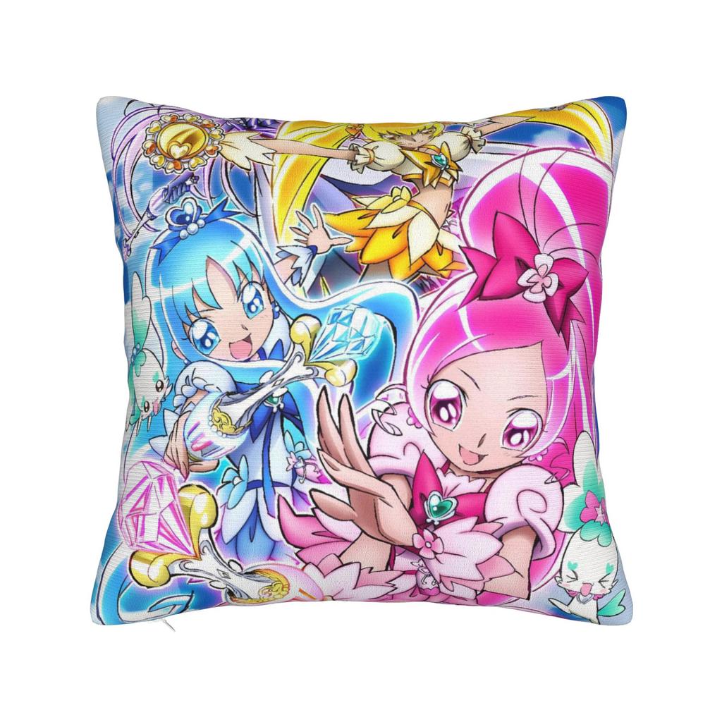 Pretty Cure Pillowcases Vintage Pillow Case For Sofa Home Decor Custom Pillow Cover