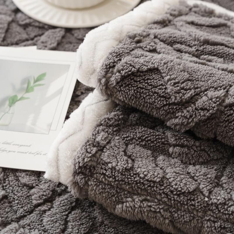 Autumn and Winter Thickened Plush Sofa Cushion Sofa Cover Sofa Seat Cushion Sofa Cover Towel  New Sofa Towel