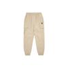 MLB New York Yankees Logo Print Multi-Pocket Tapered Casual Long Knit Sports Pants Unisex Pants Khaki 3AWP00421-50BGS