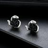 Punk Crystal Magnetic Ear Stud Korean Style Men Ear Cuffs Stylish Non Piercing Jewelry  Party