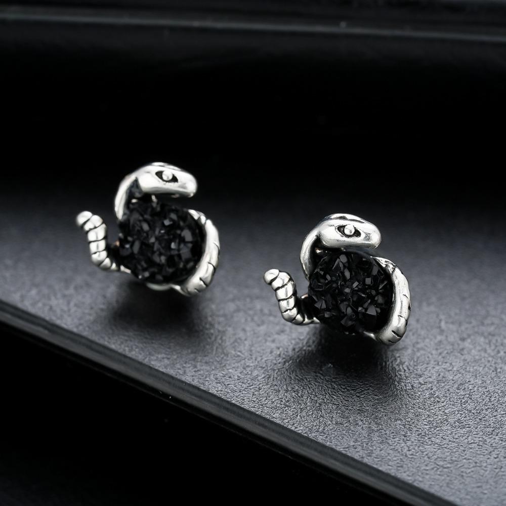 Punk Crystal Magnetic Ear Stud Korean Style Men Ear Cuffs Stylish Non Piercing Jewelry  Party