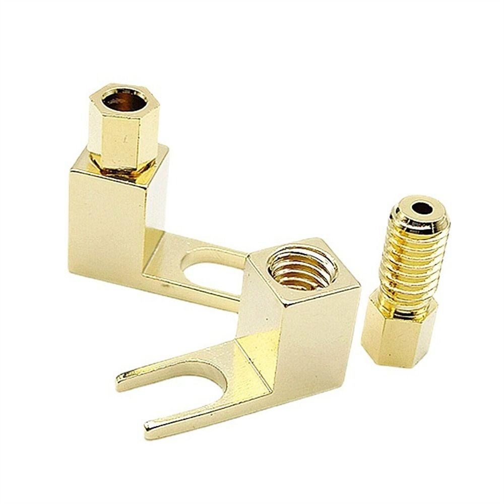 Plugs Banana Plug Y Type Speaker U Spade Connector Connector Plug Banana to Spade Adapte Spade Plug