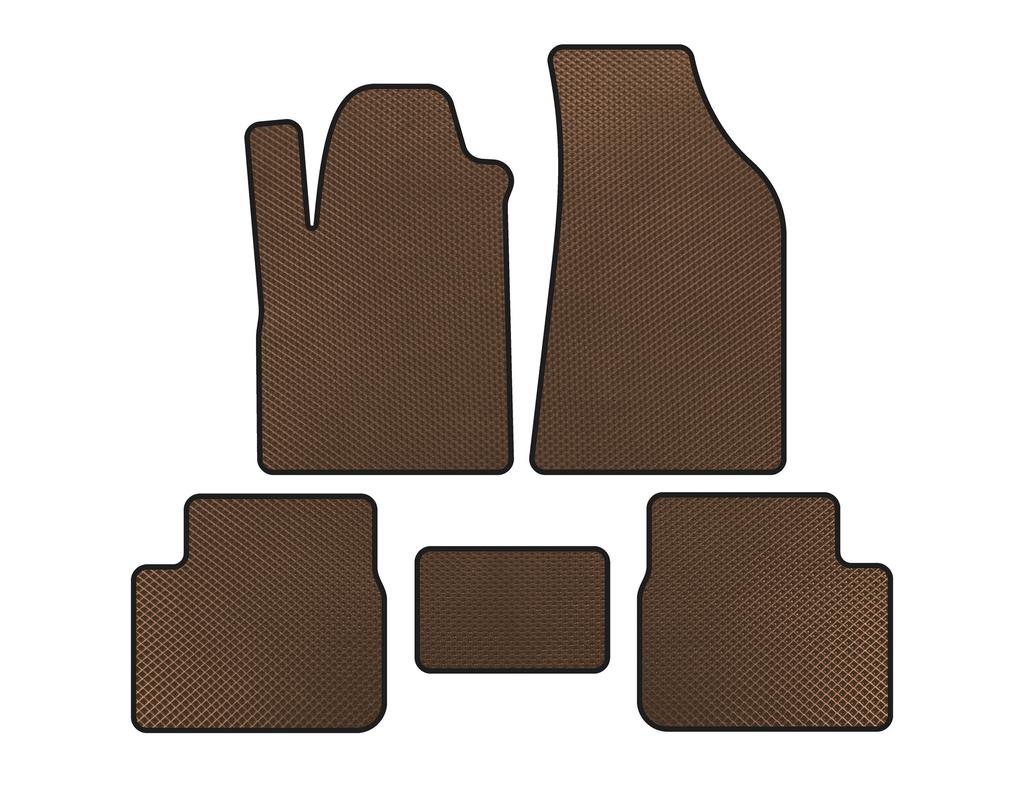EVA Mats (Brown) for Fiat Bravo 2008-