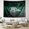 THW Kiel Print Tapestry, Backdrop, Easy Setup, Ideal for Bedroom, Office & Living Room, with Aesthetic Wall Hanging Decor.