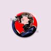 Spiel P-Persona 5 Runde Anstecker Ann Takamaki Ren Amamiya Knopfleisten Tasche Kleidung Dekorationen Brosche Sammlerstücke Schmuck Geschenke