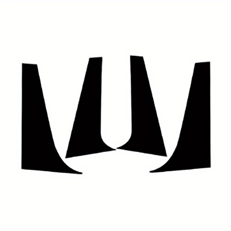 

4Pcs Car Glossy Black Trim Stickers For Skoda Yeti 2010 2011 2012 2013 2014-2017 Door Pillar Window Posts Exterior Decal Styling