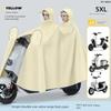 Raincoat for Electric Scooters, Unisex Long Full-Body Rain Poncho, Storm-Proof, 2026 New Model, Motorcycle-Specific Riding Raincoat