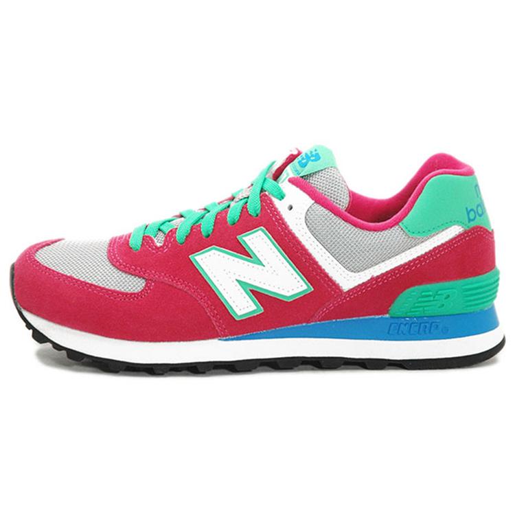 

новые женские New Balance 574 Красно-зеленые 36.5