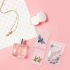 PVC Jewelry Bag Clear Plastic Zipper Self Adhesive Rings Earrings Storage Pouch Jewelry Transparent Lock Bags for Holding Jewelries