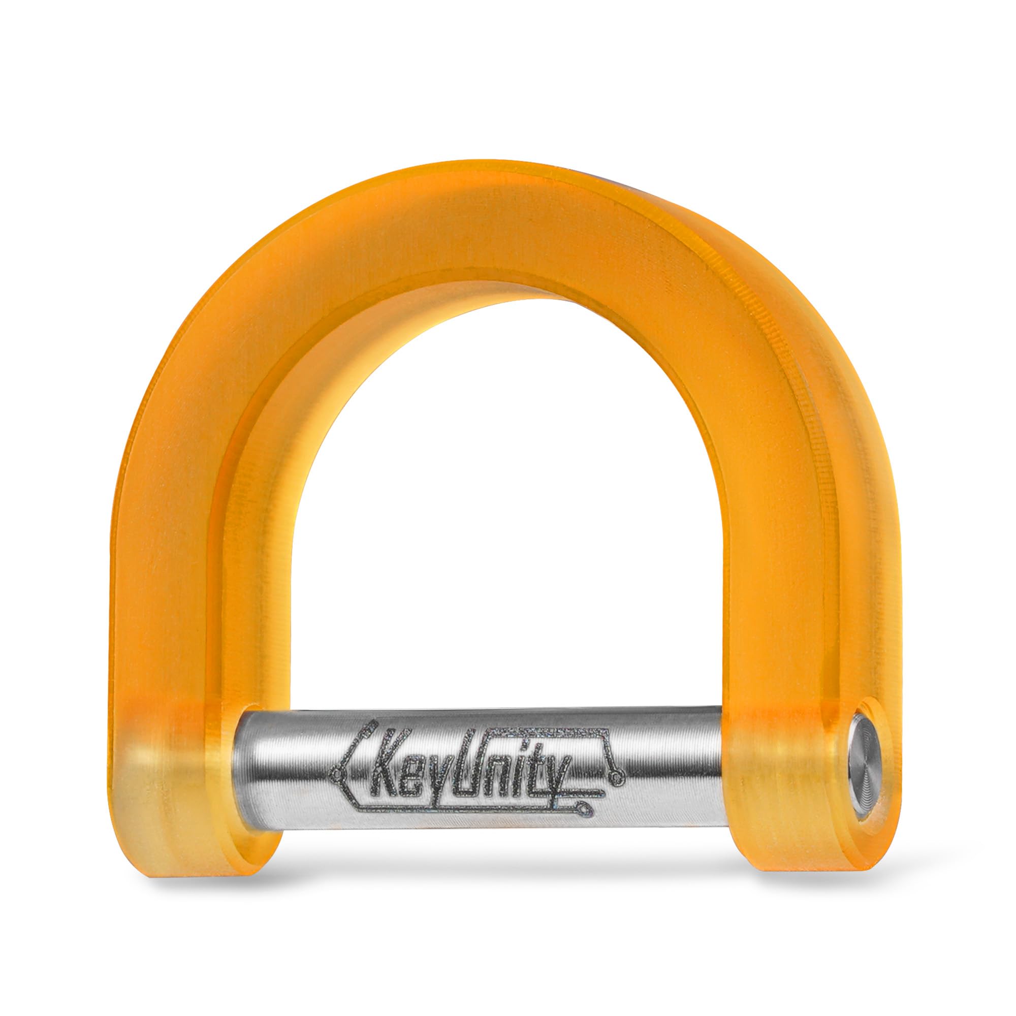 

[KeyUnity] KA17 Titanium D Key Ring, D Type, Ring Keychain, Lightweight, Car Keys, DIY m