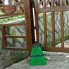 Retractable Outdoor Yard Broom with Hard Bristles