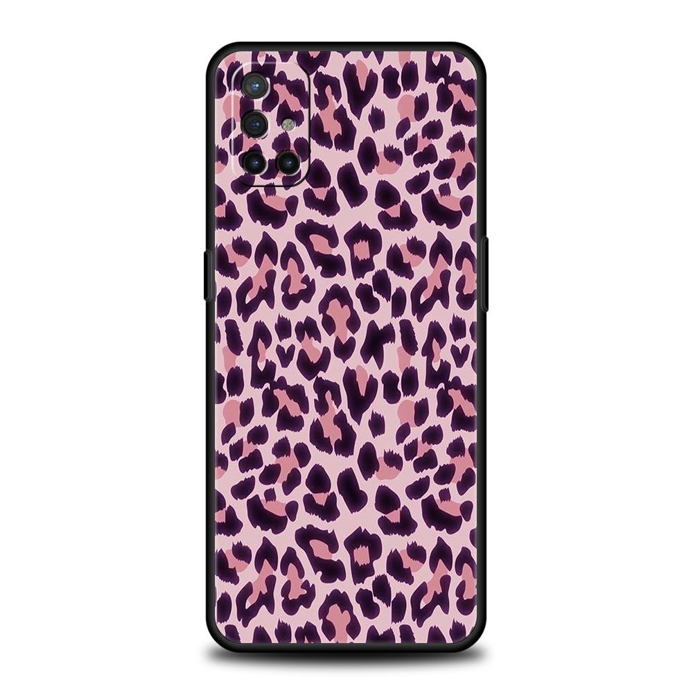 Phone Case For OnePlus 12 11 10 9 Pro 9T 12R 10R 9R 9RT 10T 8T 8 7 6T 7T Nord 2T CE 2 5G N200 N10 Cover Leopard Cheetah Print