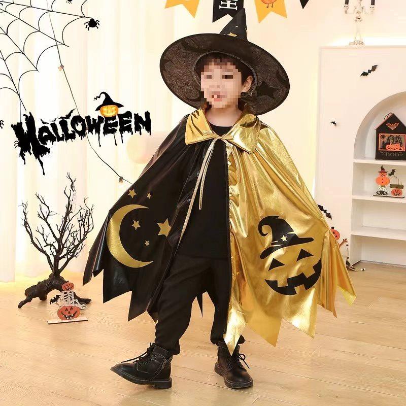 Halloween Pumpkin Lantern and Candy Bag with Luminous Effects for Trick-or-Treating