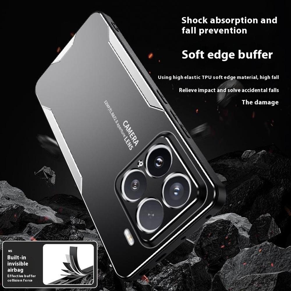 For Xiaomi 15 Phone Case Aluminium Alloy TPU PC Back Cover