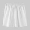 Men's Fashion Casual Solid Color Cotton Linen Shorts Tie Cotton Linen Shorts