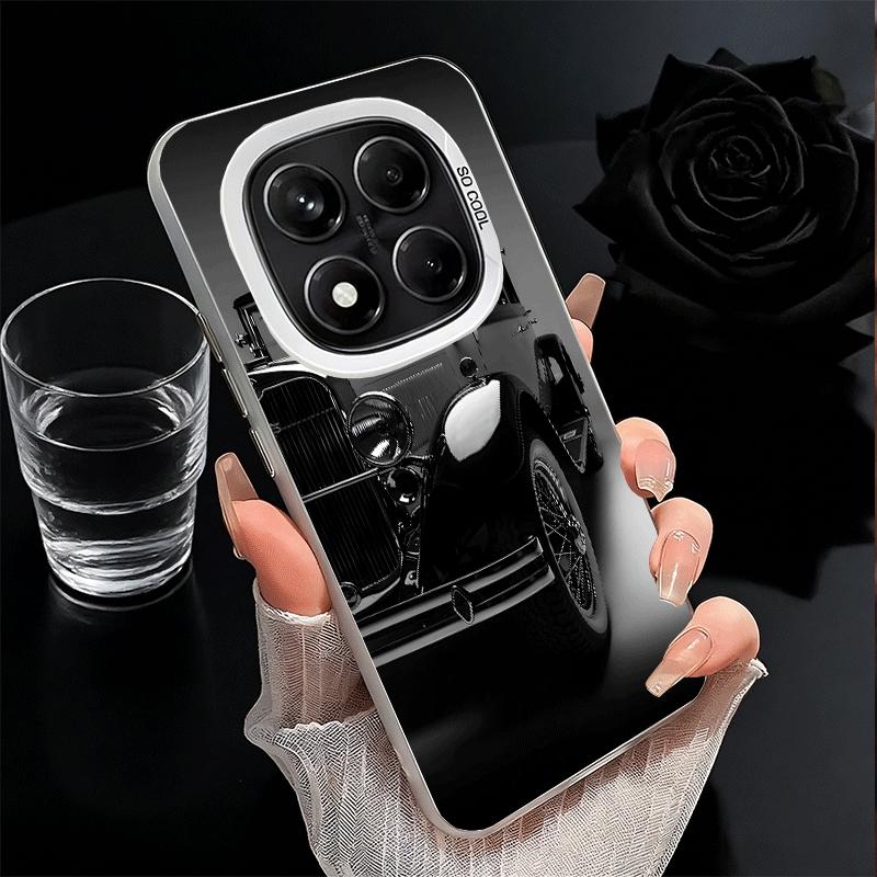 Classic Vintage Retro Car Soft Phone Case for Xiaomi Redmi Note 13 14 15 Pro Plus 12S 12 11S 11 11T 10S 10 Shockproof Cover Back