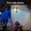 Outdoor Solar LED Waterproof Garden Wall Light for Landscape and Lawn