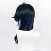 Genshin Impact Regrator Pantalone Cosplay Wigs Glasses Pantalone Fatui Dark Blue  Wigs + Free Wig Cap