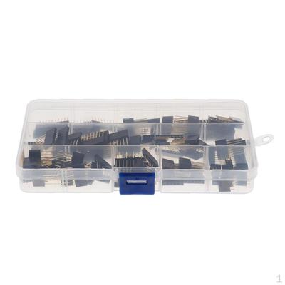 110 Pieces 2.54mm 6P 8P 10 Header Connector For PCB