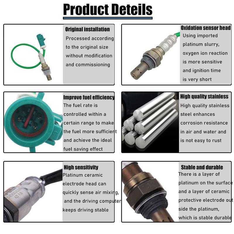 Upstream Oxygen Sensor For Aston Martin Vantage V8 Vantage 4.7 GT8 Ford Mondeo 2000-2007 BG33-9F472-AB BG339F472AB 1S7F-9F472-AB