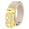 Zodiac Tiger Nytt Nylon Automatisk Spenne Herrebelte 3,5 cm Personalisert Innlagt Legeringsspenne Belte