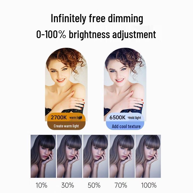 FB 200W Bi-Color COB LED Video Light Kit