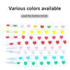 Flat Shoelace Love Heart Shoelaces for Sneakers Casual High Canvas Shoe Laces for AF1/AJ1 Women Men Shoestrings Shoes Accesories