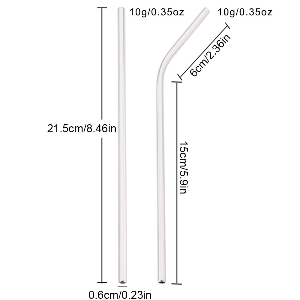14Pcs Stainless Steel Straws 215*6 Mm Reusable Metal Drinking Straw with Cleaner Brush for Tumblers Party Bar Accessories